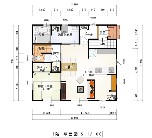 参考プラン外観