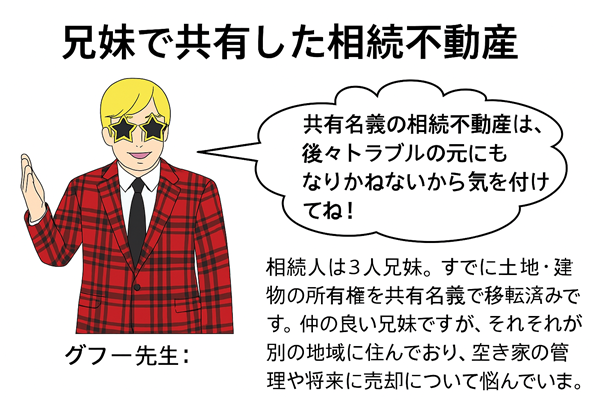 グフィー先生の相続での共有名義は争族のはじまりのコメント