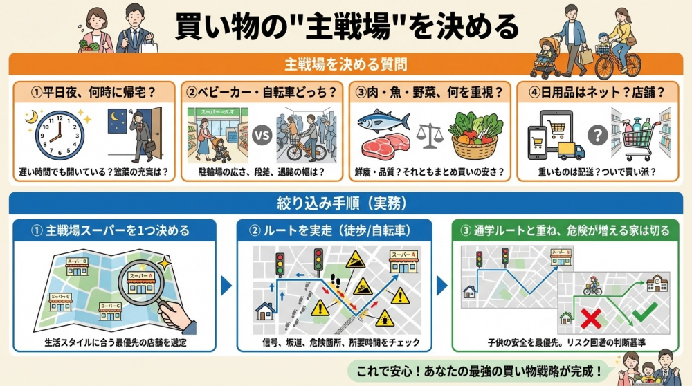 買い物環境（イメージ）