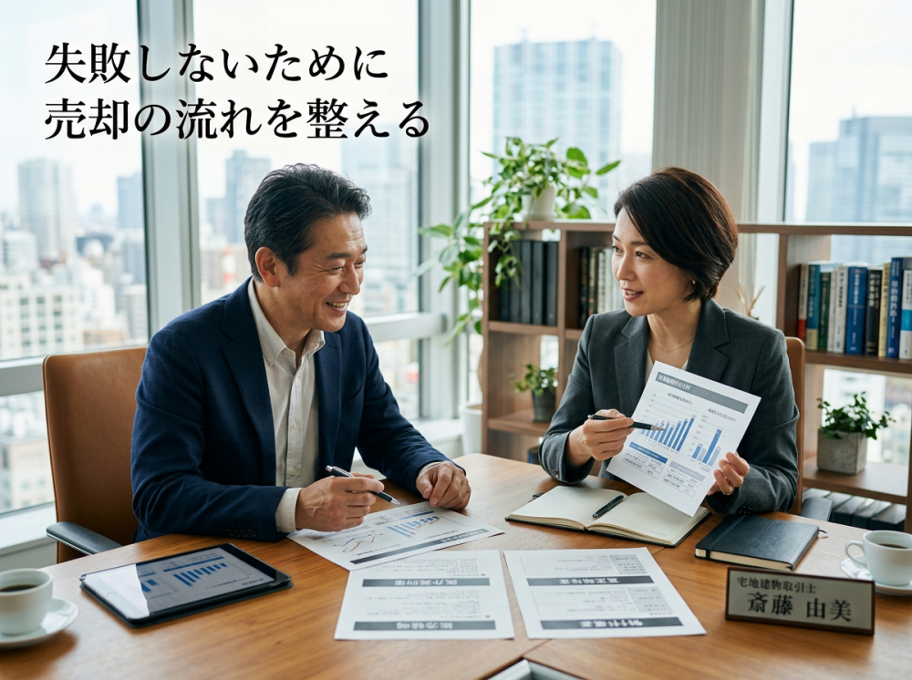 マンション売却で失敗しないためのポイントを考えるメイン画像