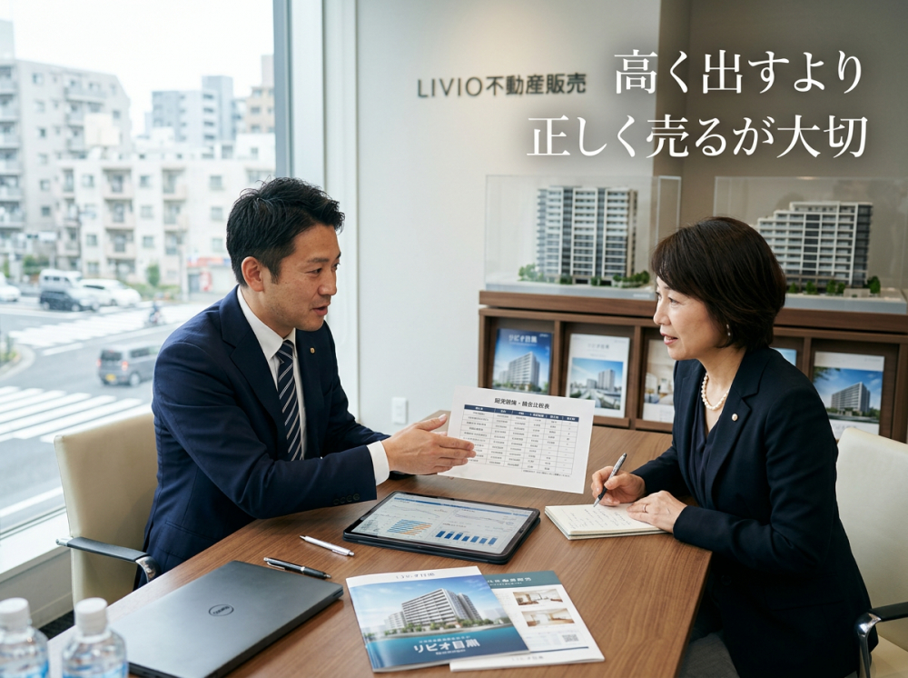 マンション売却は正しく進めることが大切だと伝えるイメージ