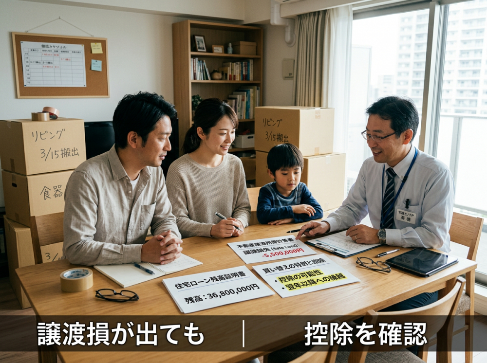 マンション売却の税制優遇の併用関係を比較するイメージ