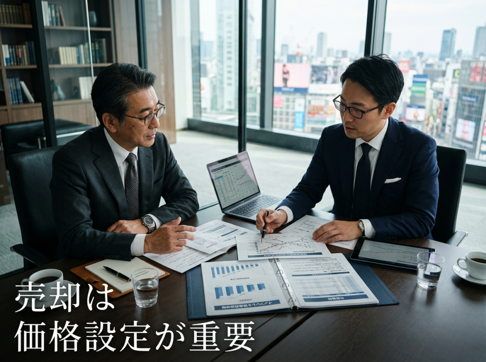 売却タイミングを考えるイメージ画像