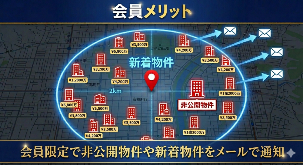 不動産購入を検討する上質なイメージ