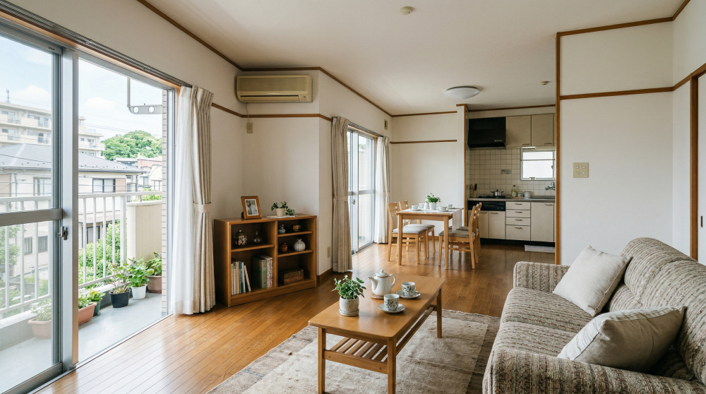 築年数の古い相続マンションの売却実例をイメージする画像