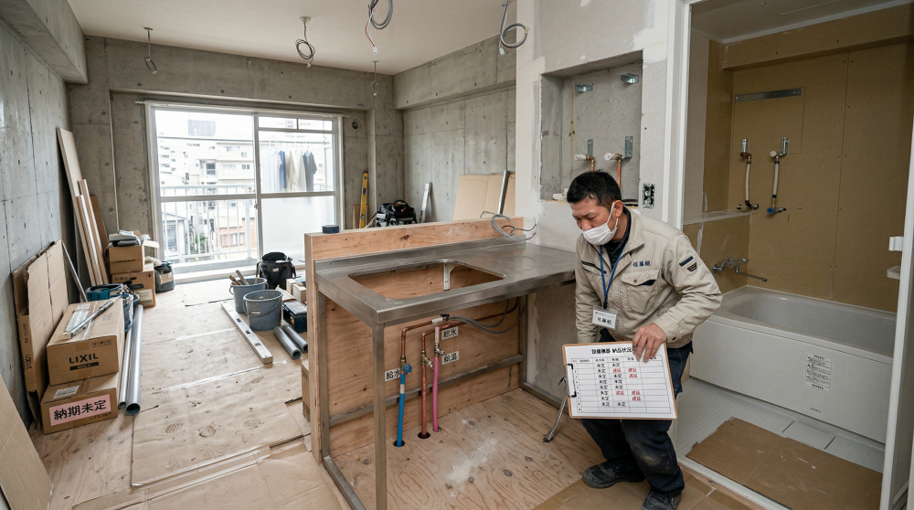 原油価格や海運停滞が住宅業界に波及する様子をイメージする画像