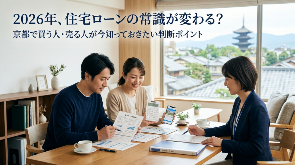 住宅ローンと金利上昇をイメージする画像