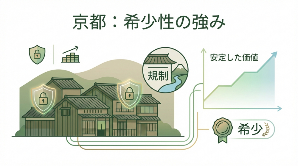 京都の希少性イメージ
