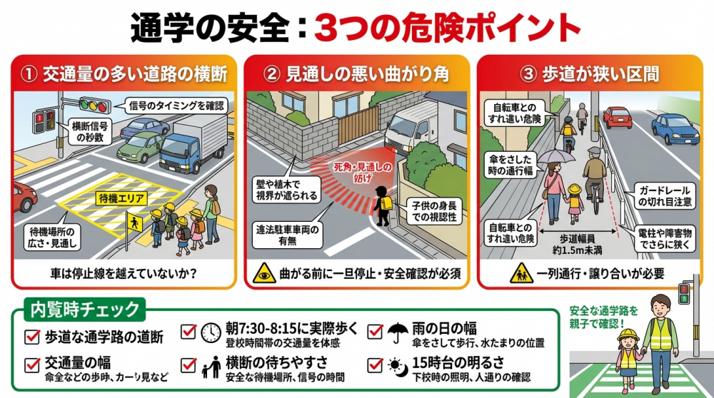 通学チェック（イメージ）