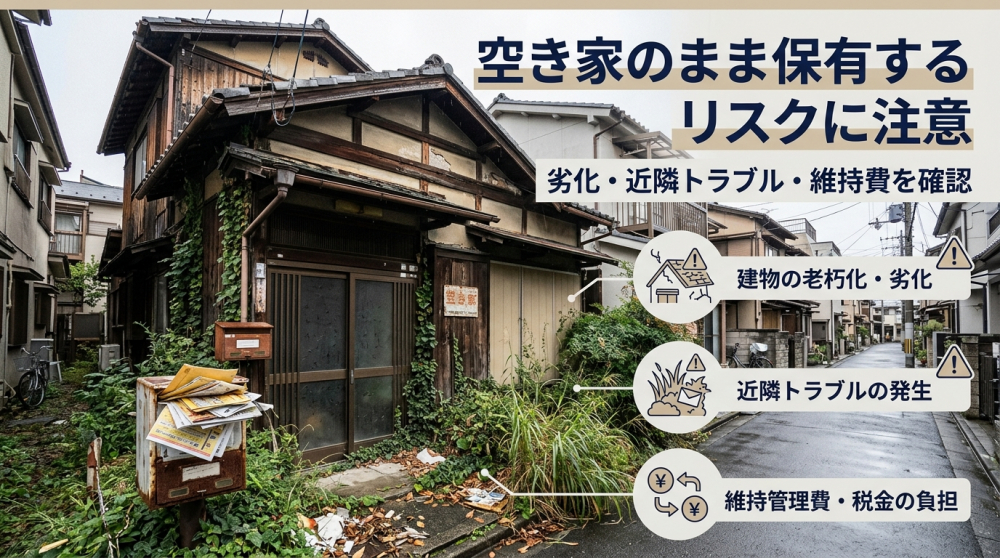 特定空き家のリスク