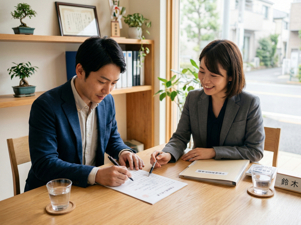 不動産購入申込みのイメージ