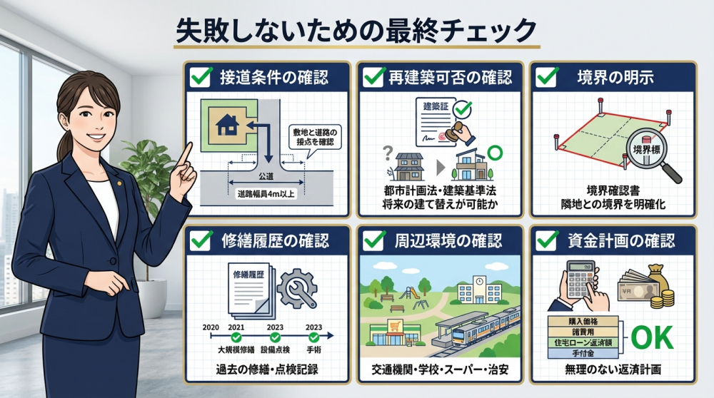 物件選びのチェックポイント