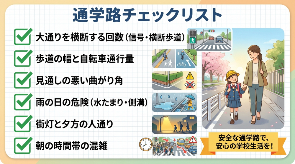 通学路チェックリスト