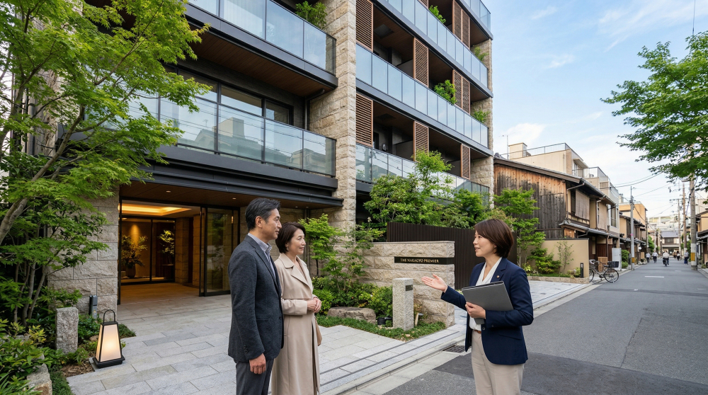 西院エリアのマンション売却相場をイメージする画像