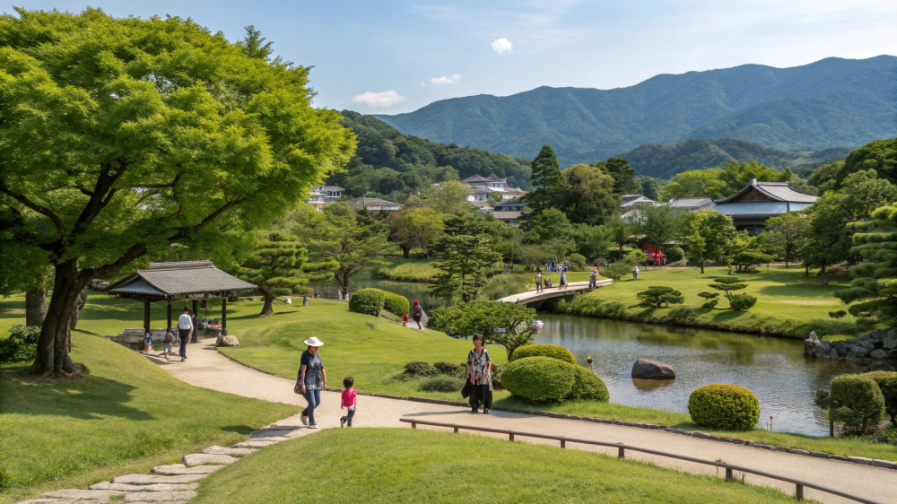 修学院エリアの自然スポット（イメージ）