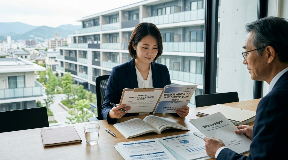 マンション管理規約をイメージする画像