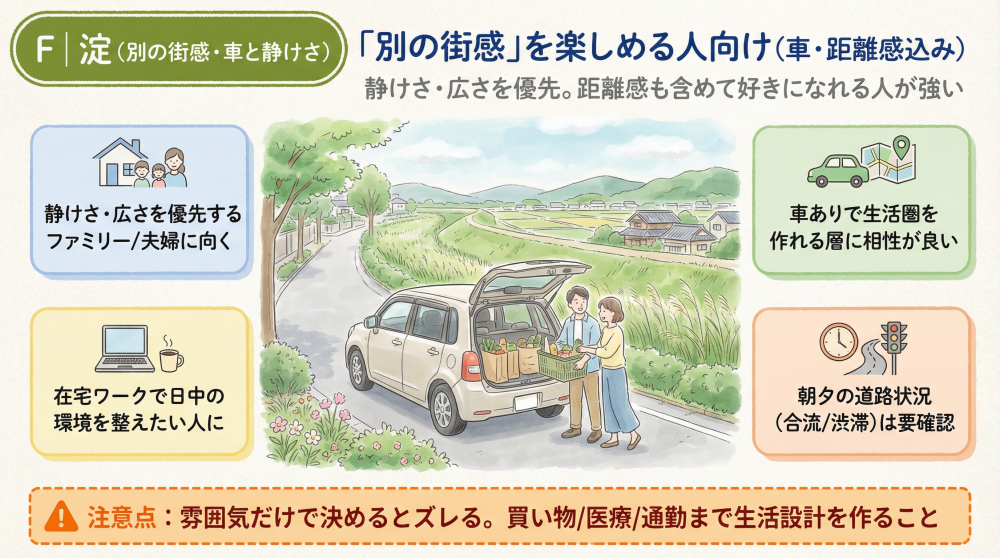 淀の町並みイメージ