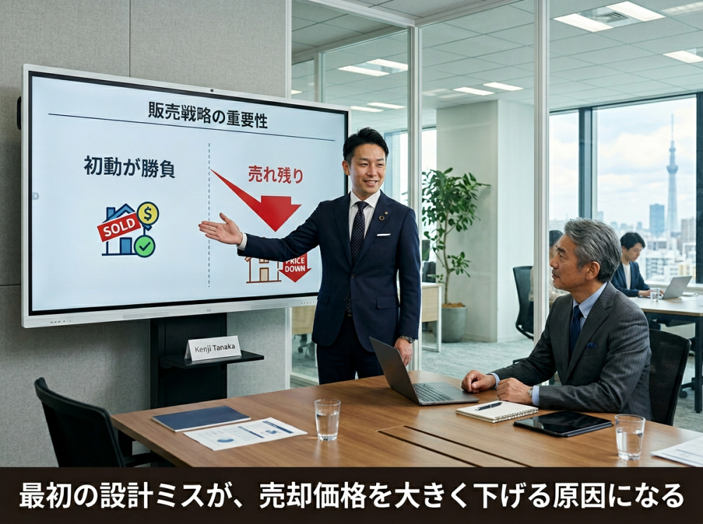 京都の収益物件売却で初動が重要であることを示すイメージ