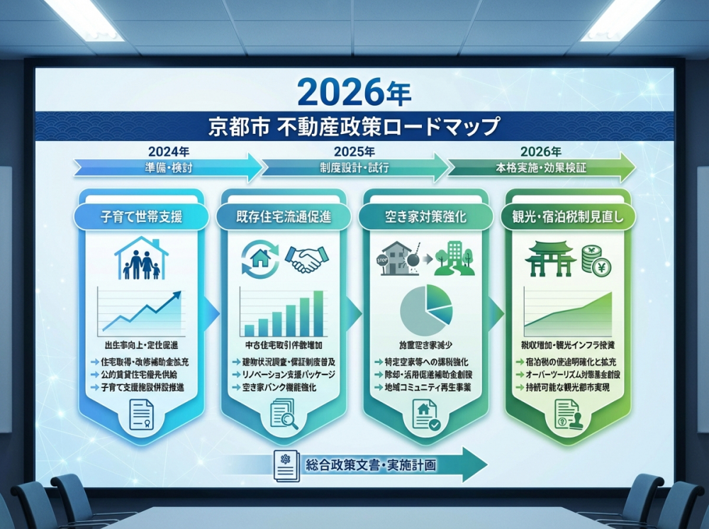 2026年を見据えて動いている京都の不動産政策