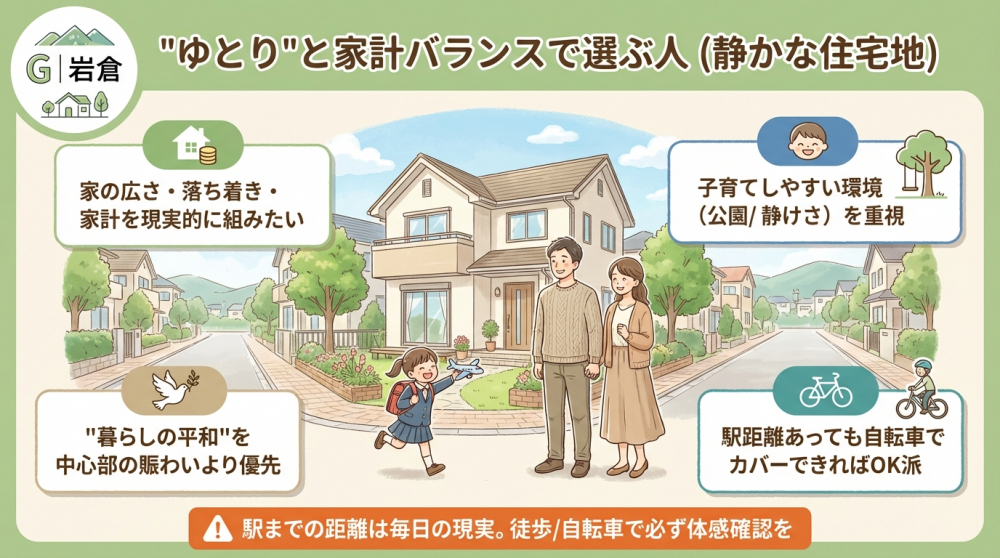 岩倉の町並みイメージ