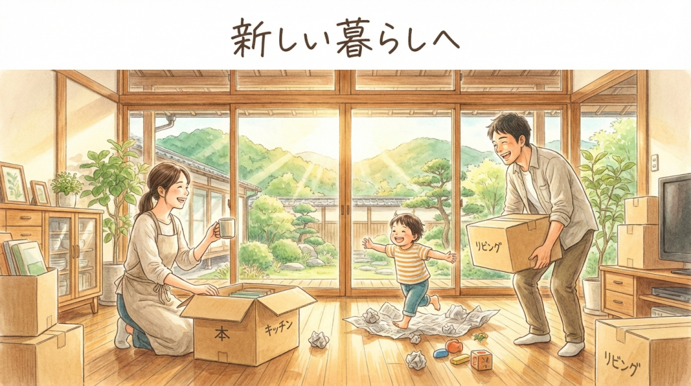 京都での新しい暮らしイメージ