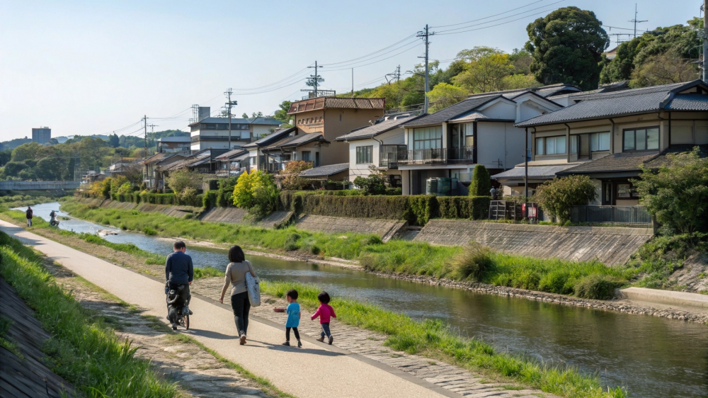 下鴨小学校区での暮らし（イメージ）