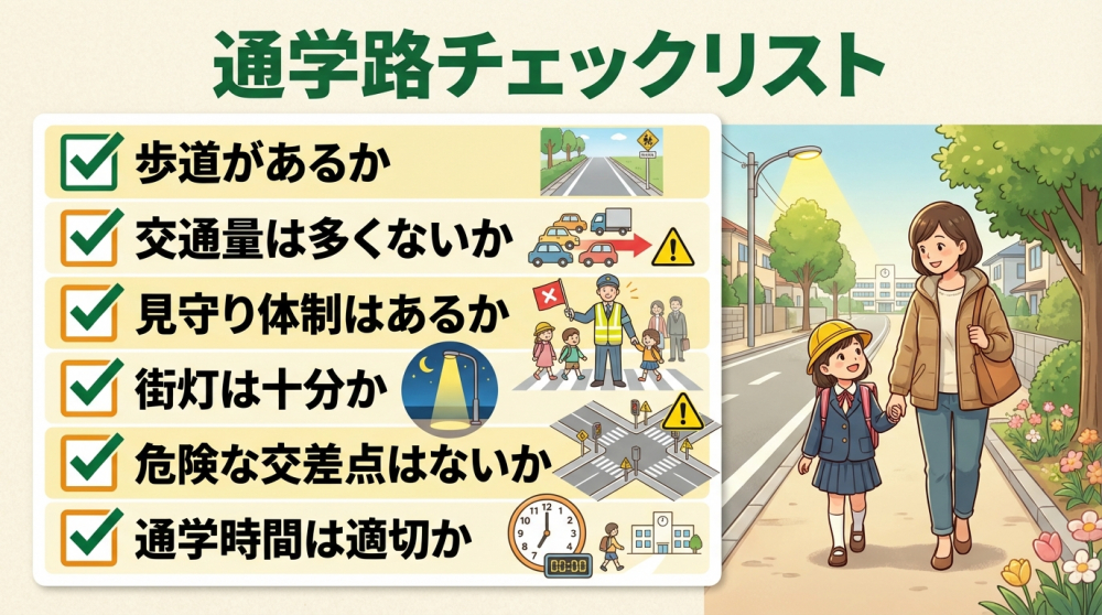 通学路チェックリスト