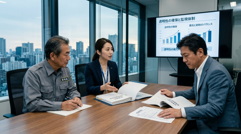 マンション管理の外部化をイメージする画像