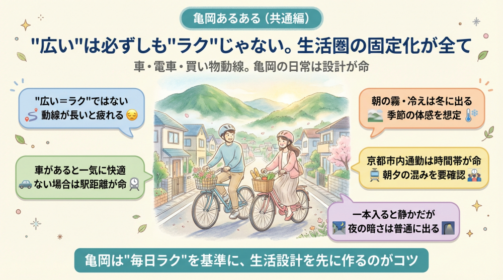 亀岡あるある（広さと動線のギャップ）