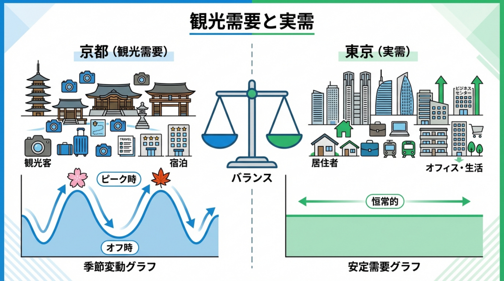 観光需要のイメージ