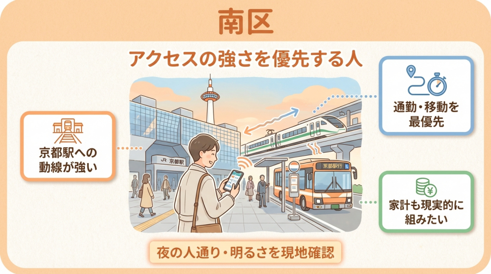 南区の人物像に合うイメージ