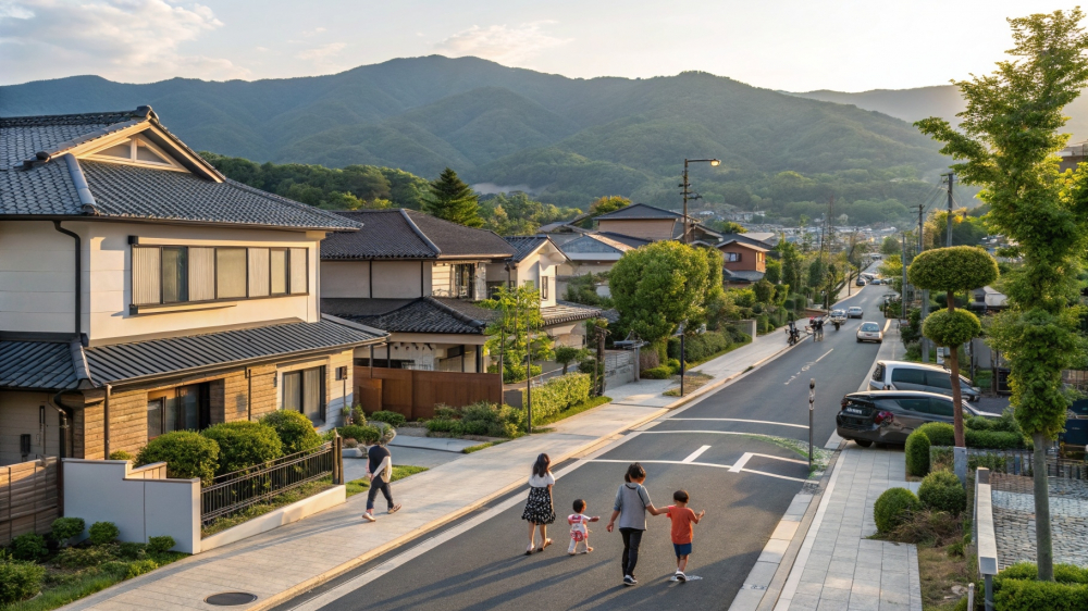 桂小学校区の暮らし（イメージ）