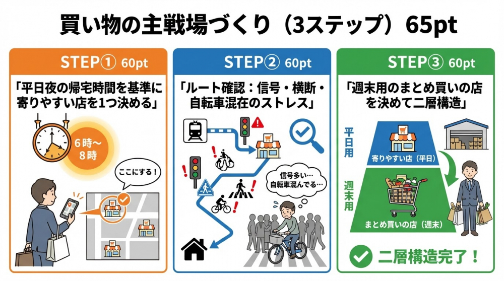 買い物環境（イメージ）