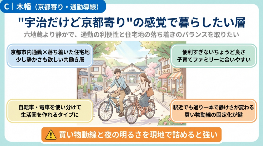 木幡の町並みイメージ